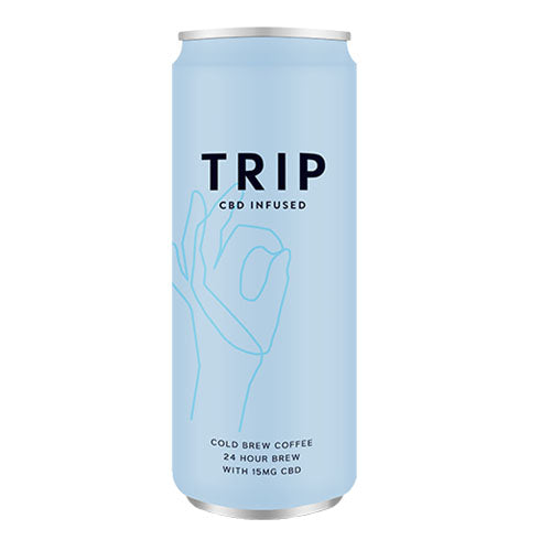 TRIP CBD Infused Cold Brew Coffee Can 24 – Diversefinefood