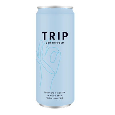 TRIP CBD Infused Cold Brew Coffee Can   24