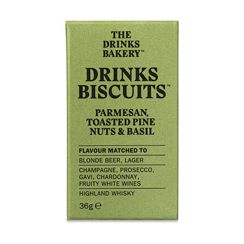 Drinks Biscuits - Parmesan Toasted Pinenut & Basil 36g   8