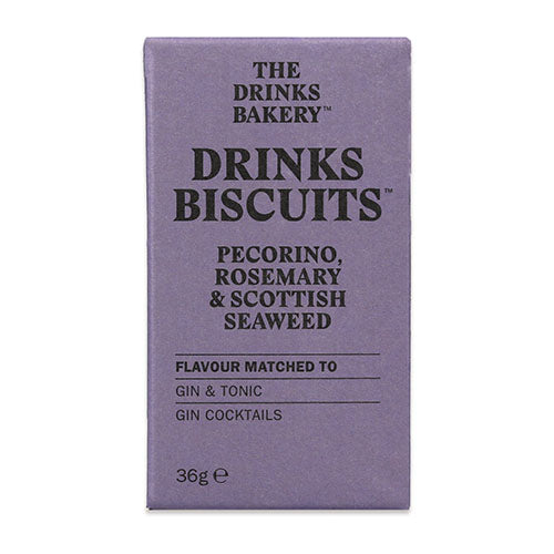 Drinks Biscuits - Pecorino, Rosemary & Seaweed 36g   8