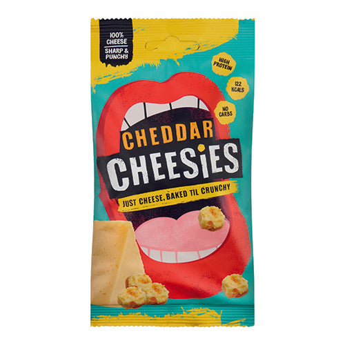 Cheesies Cheddar Crunchy Popped Cheese 20g   12