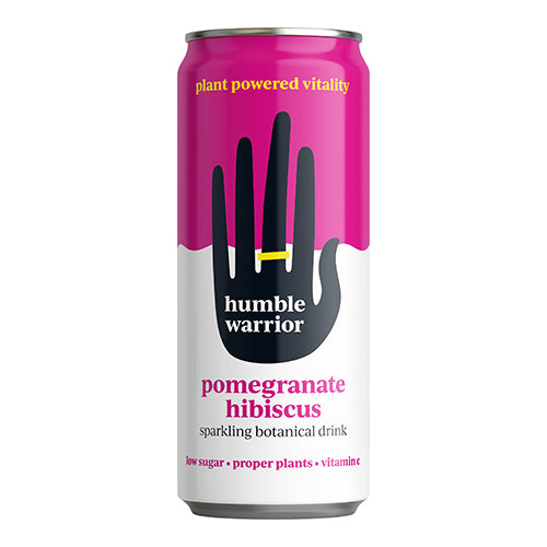 Humble Warrior Pomegranate Hibiscus 250ml Can 12