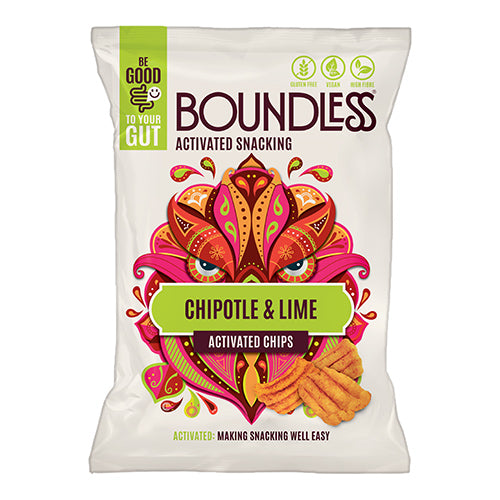 Boundless Chipotle and Lime Activated Chips, Sharing Bag 80g   10
