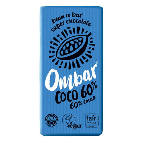 Ombar Coco 60% Chocolate Bar 35g   10