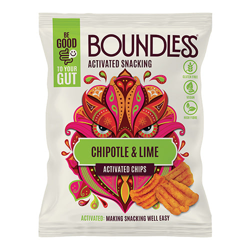 Boundless Chipotle and Lime Activated Chips 23g   24