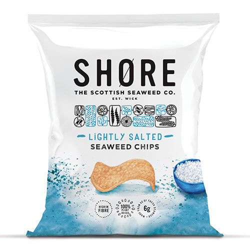 Shore Seaweed Chips - Lighty Salted 25g   24
