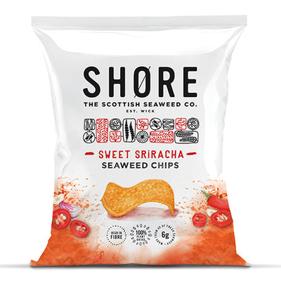 Shore Seaweed Chips - Sweet Sirarcha 25g   24