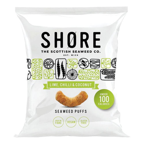 Shore Seaweed Chips - Sea Salt 80g   12