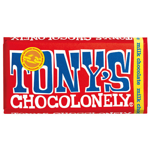 Tony's Chocolonely Milk Chocolate 180g   15