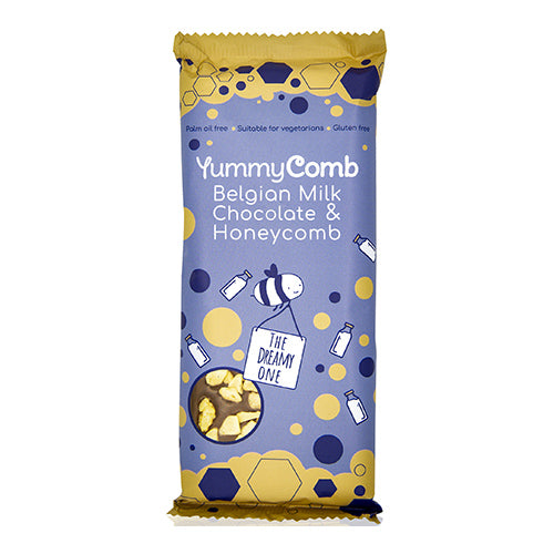 Yummycomb Milk Chocolate Slab 100g   12