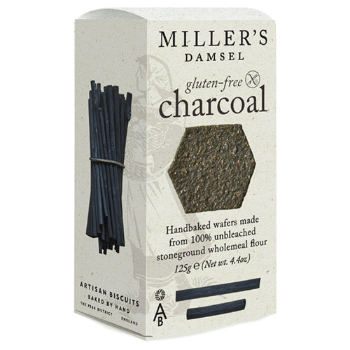 Artisan Biscuits Miller's Damsel - Charcoal Gluten Free 110g   6