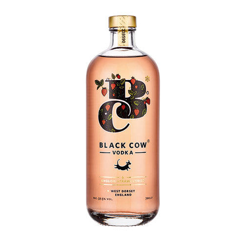 Black Cow Vodka English Strawberries 37.5% abv 70cl    6