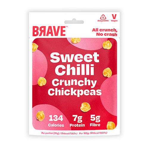 Brave Roasted Chickpeas Sweet Chilli  35g   12