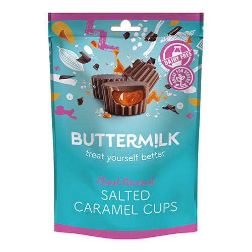 Buttermilk Dairy Free Salted Caramel Cup Pouch 100g   7