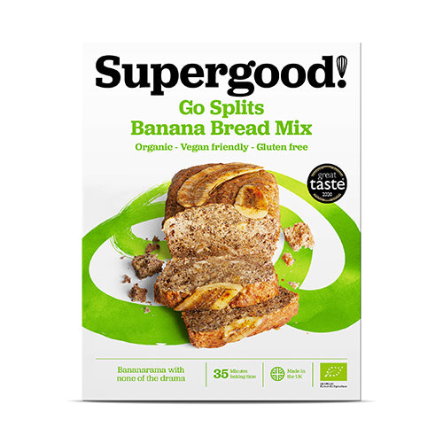 Supergood! Go Splits Banana Bread Mix 250g   6