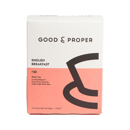 Good & Proper Tea English Breakfast Carton 45g   6