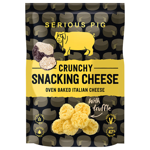 Serious Pig Crunchy Snacking Cheese With Truffle 24g   24