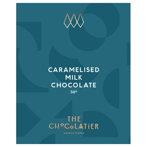 The Chocolatier Caramelised Milk Chocolate Bar 50g    15