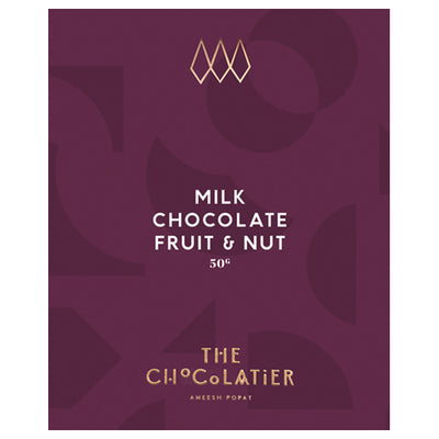 The Chocolatier Fruit & Nut Milk Chocolate Bar 50g    15