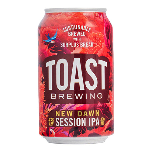 Toast Ale New Dawn Session IPA Can - 4.3% 330ml   12