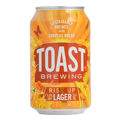 Toast Ale Craft Lager Can - 5.0% 330ml   12