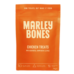 Marleybones Dog Treats 60% Chicken & Superfoods Air-dried 70g   6