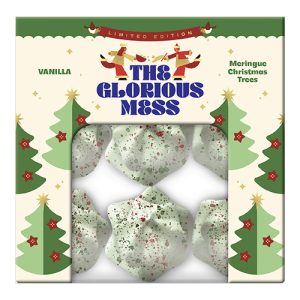 The Glorious Mess Vanilla Meringue Christmas Trees 9 pcs    9