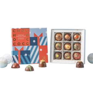 Chococo Festive 9 Piece Selection Box 90g    12