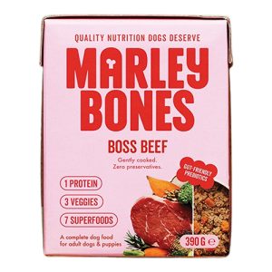 Marleybones Pantry Fresh® Dog Food Beef & Superfoods 390g    12
