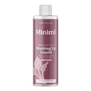 Miniml Washing Up Liquid Wild Rhubarb & Lemon 400ml   6