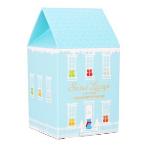 Sweet Lounge Fizzy Fruity Friends House Gift Box 250g    8