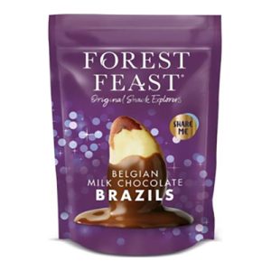 Forest Feast Seasonal Milk Chocolate Brazils Sharing 270g    6