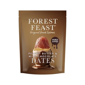 Forest Feast Milk Chocolate Peanut Butter Dates 140g   6