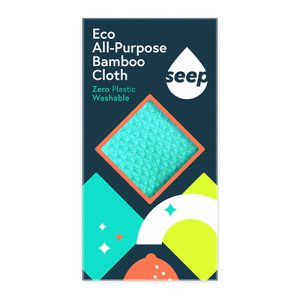 Seep All-Purpose Bamboo-Based Cloth 1pk   10