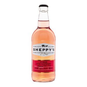 Sheppy's Cider with Raspberry 500ml   12