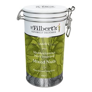 Mr Filberts  Mediterranean Herb Inspired Mixed Nuts Tins 140g    6
