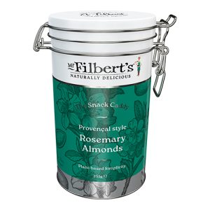 Mr Filberts  Provencal Style Rosemary Almonds Tins 235g    6