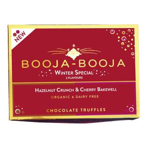 Booja-Booja Winter Special Cherry Bakewell & Hazelnut Eight Truffle Packs 92g   8