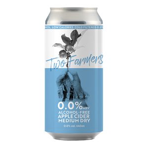 Two Farmers 0.0% Medium Apple Cider 440ml   12