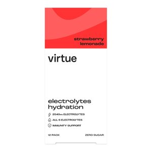 Virtue Electrolytes Hydration - Strawberry Lemonade 12x5g   1