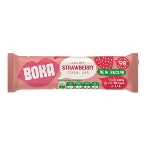 Boka Chewy Strawberry Cereal Bar 30G   24