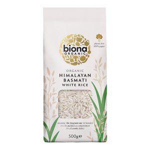 Biona Organic Himalayan Basmati White Rice 500G   6
