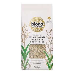 Biona Organic Himalayan Basmati Brown Rice 500G    6