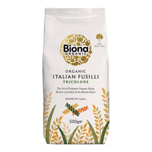 Biona Organic Fusilli Tri Colore Bronze Extruded 500G    12