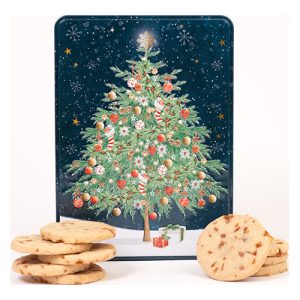 Farmhouse Biscuits Christmas Tree Salted Caramel 400g    12