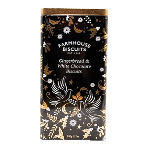 Farmhouse Biscuits Black Triangle Tin 200g    12
