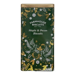Farmhouse Biscuits Green Triangle Tin 200g    12