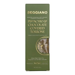 Seggiano  Pistachio & Chocolate Covered Torrone 125g    6