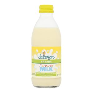 Delamere Dairy Banana Flavoured Milk 240ml   20
