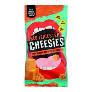Cheesies Red Leicester Crunchy Popped Cheese 20g   12